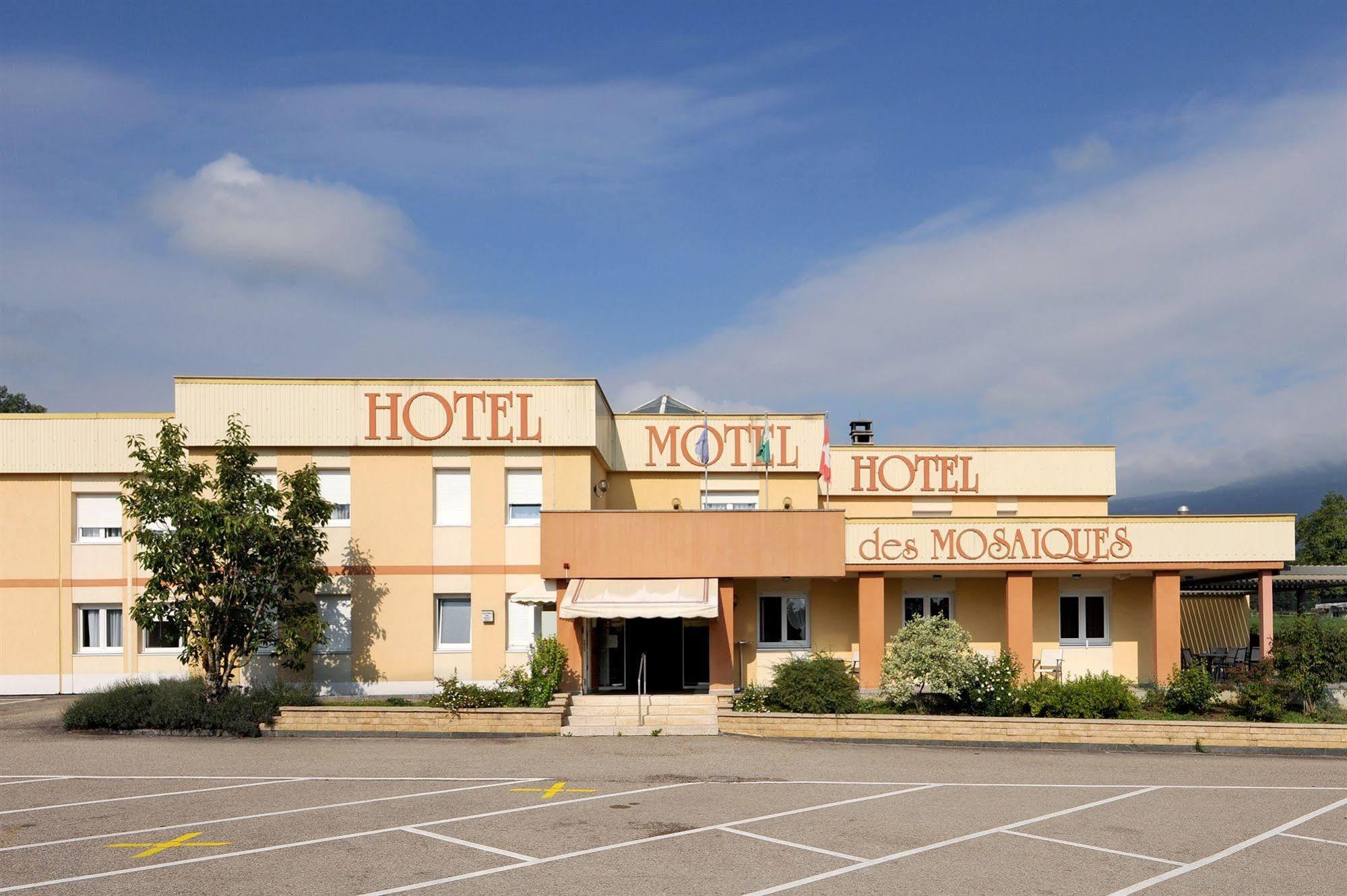 Hotel Des Mosaiques Orbe Exterior photo