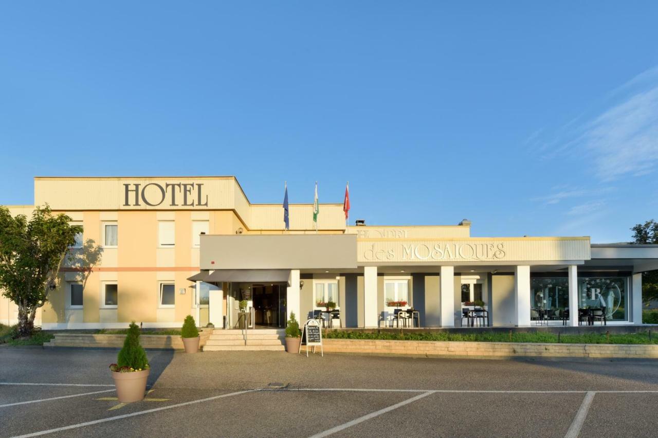 Hotel Des Mosaiques Orbe Exterior photo